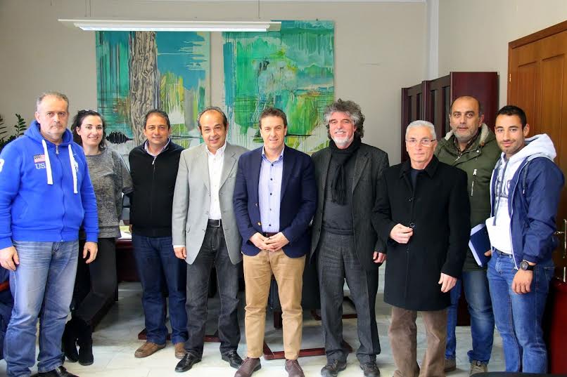 Σύσκεψη του Δημάρχου Αλμωπίας με τον Όμιλο Αντισφαίρισης Αριδαίας